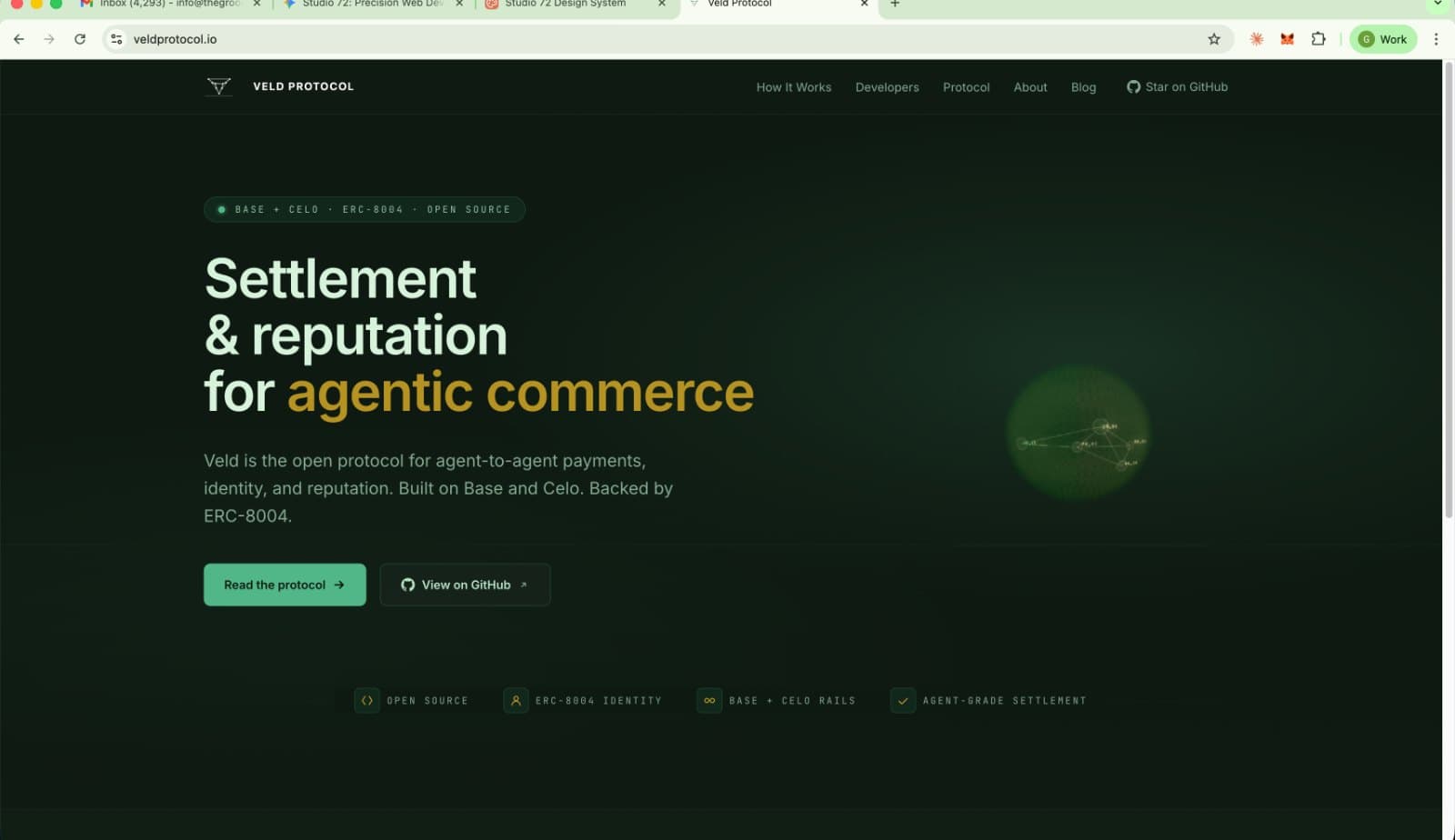 Veld — Protocol software